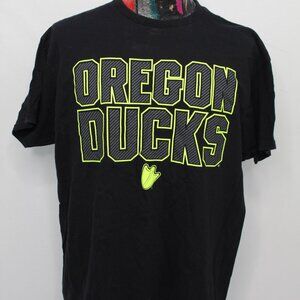 Oregon Ducks Champs Sports Gear Black T-Shirt Large, Textured